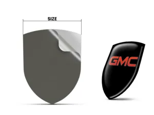 GMC Pegatinas Silicona Auto Tuning Profesional Personalizable
